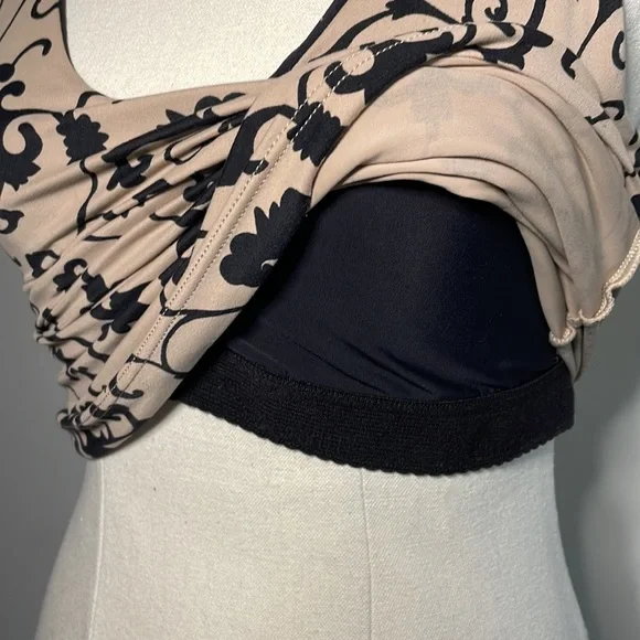 HIPPIES by VANESSA PALMER Sz M vintage reversible under or outerwear 1999 - Picture 8 of 9